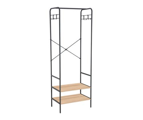 Esikuriiul HANNES 64x40xH180cm, rustik melamiin