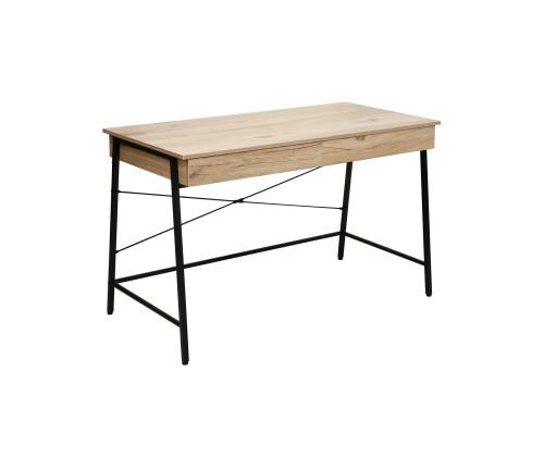 Kirjutuslaud HANNES 120x60xH76cm, rustik melamiin