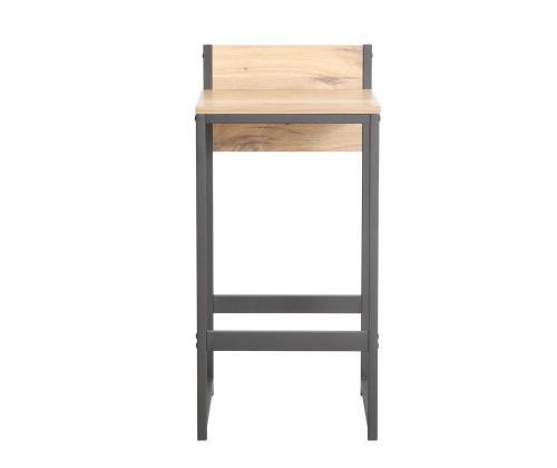 Baaritool HANNES 38x38xH80cm, rustik melamiin