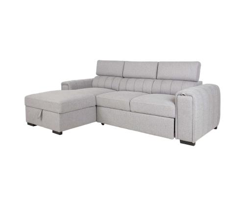 Nurgadiivanvoodi ODELIA VN 252x165xH82/100cm, hall