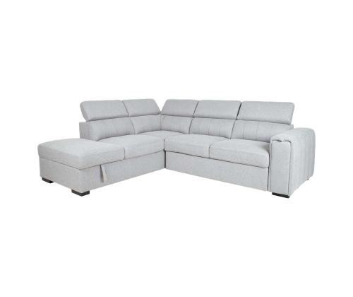 Nurgadiivanvoodi ODELIA-2 VN 263x227xH81/97cm, hall