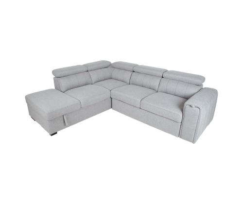 Nurgadiivanvoodi ODELIA-2 VN 263x227xH81/97cm, hall