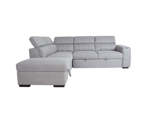 Nurgadiivanvoodi ODELIA-2 VN 263x227xH81/97cm, hall