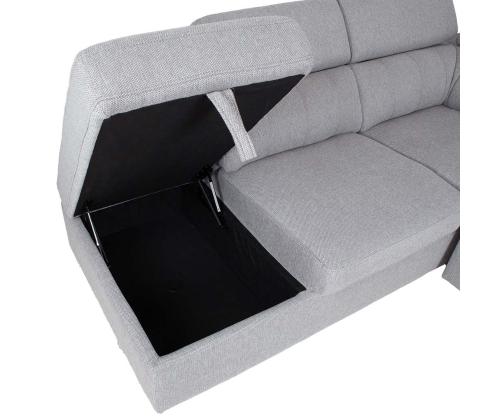 Nurgadiivanvoodi ODELIA-2 VN 263x227xH81/97cm, hall