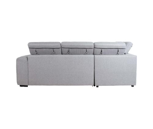 Nurgadiivanvoodi ODELIA-2 VN 263x227xH81/97cm, hall