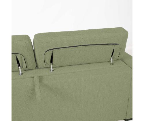 Diivanvoodi KINGSTON 3-kohaline 198x96xH76/94cm, heleroheline