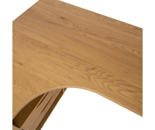 Kirjutuslaud GEORGIA 145x80xH75cm, melamiin tammedekooriga