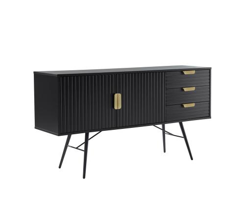 Kummut PIXAR 150x40xH80cm, must