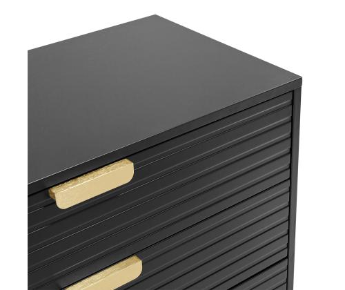 Kummut PIXAR 80x40xH90cm, must