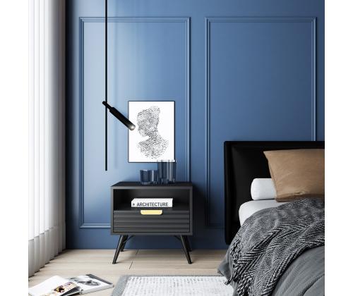 Öökapp PIXAR 45x35xH50cm, must