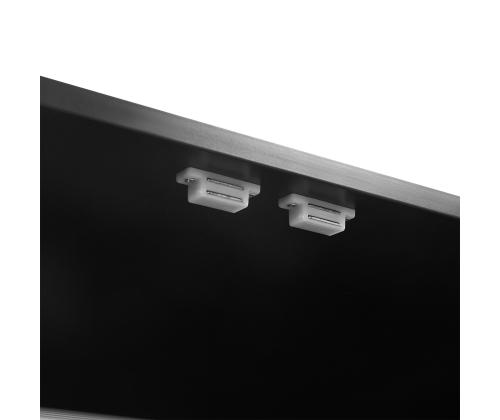 Riidekapp PIXAR 100x56xH175cm, must