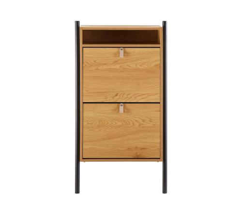 Jalatsikapp AALBORG 55,6x26xH91,5cm, tamm