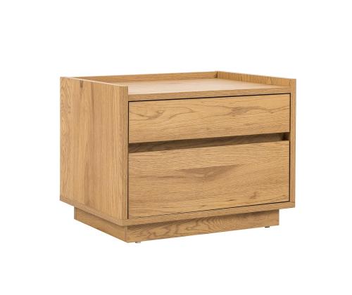 Öökapp SACHA 50x40xH40cm, tammedekooriga melamiin