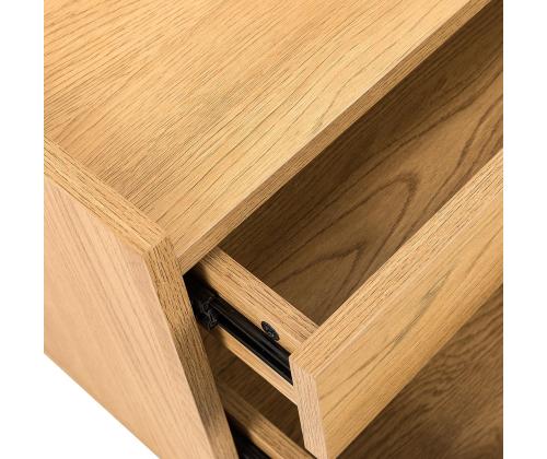 Öökapp SACHA 50x40xH40cm, tammedekooriga melamiin