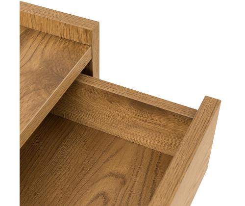 Kummut SACHA 75x40xH89cm, tammedekooriga melamiin