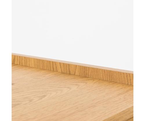Kummut SACHA 120x40xH80cm, tammedekooriga melamiin