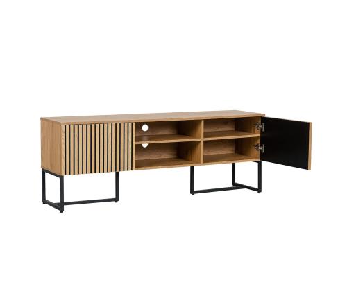 TV laud HAMPTON 160x40xH60cm, tammedekooriga melamiin