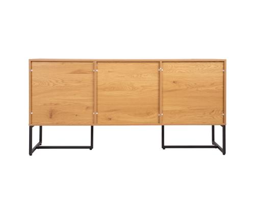 Kummut HAMPTON 160x40xH80cm, tammedekooriga melamiin