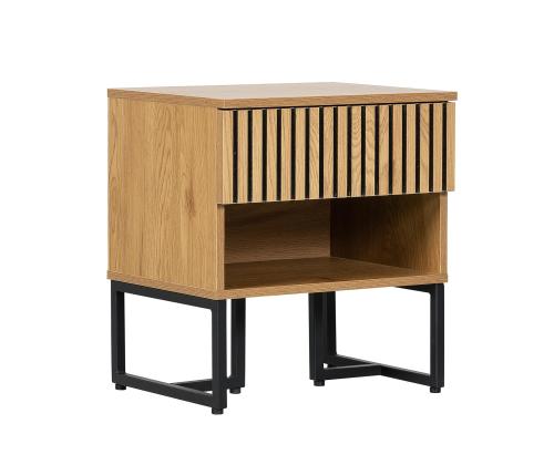 Öökapp HAMPTON 50x40xH55cm, tammedekooriga melamiin