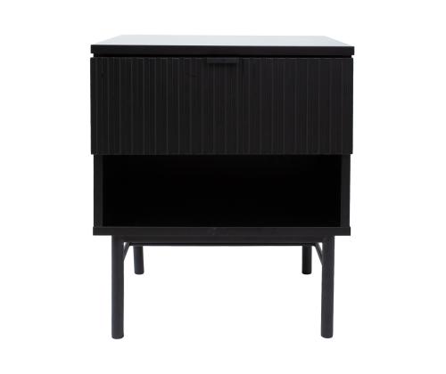 Öökapp SEQUENCE 45x40xH55cm, must 3D