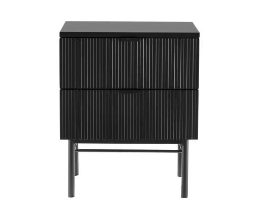 Öökapp SEQUENCE 2-sahtliga 45x40xH55cm, must