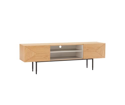 TV-laud NATE 180x40xH58cm, tamm