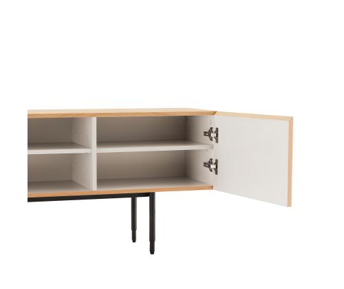 TV-laud NATE 180x40xH58cm, tamm