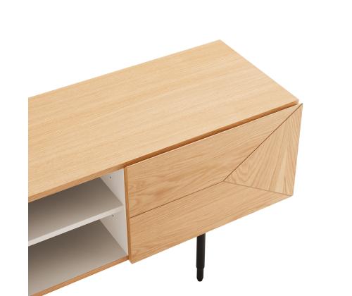 TV-laud NATE 180x40xH58cm, tamm