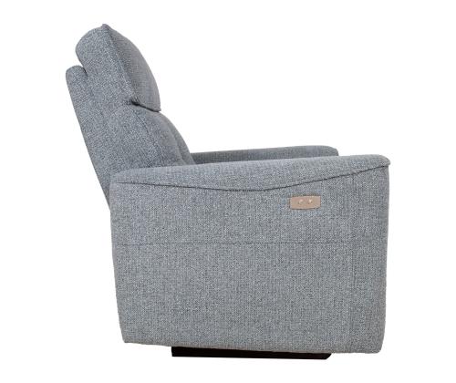 Tugitool BOSCO elektriline recliner 99x94xH102cm, sinakashall