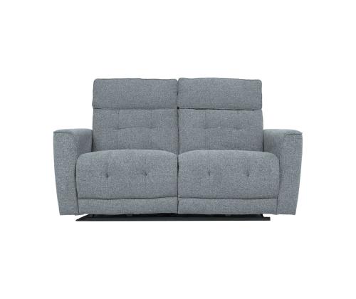 Diivan BOSCO 2-kohaline elektriline recliner 157x94xH102cm, sinakashall