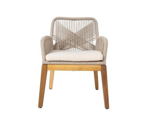 Tool FLORIDA 66,5x57,5xH83cm, akaatsia, beež