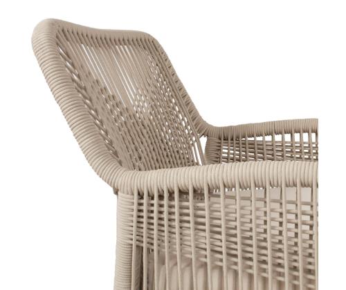 Tool FLORIDA 66,5x57,5xH83cm, akaatsia, beež