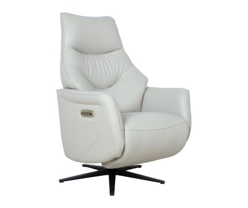 Tugitool DAYANA elektriline recliner 74x84xH115cm, beež nahk
