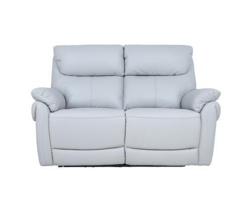 Diivan BOWEN 2-kohaline elektriline recliner 150x86xH102cm, beež naturaalne nahk