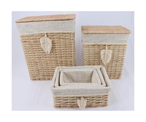 Korv WILLI TASSEL 28x19xH13cm