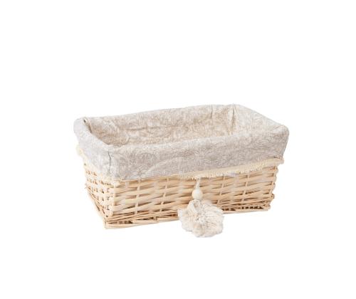 Korv WILLI TASSEL 33x20xH14cm