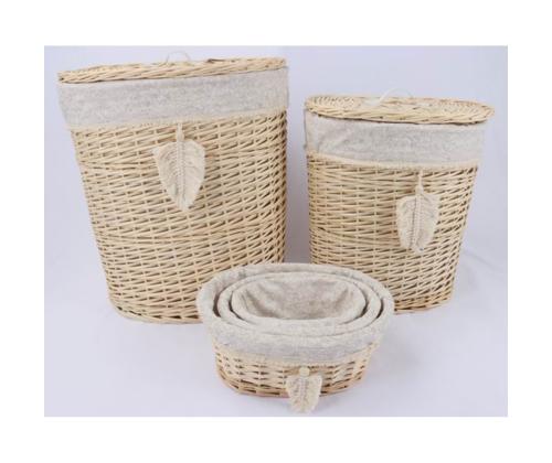 Korv WILLI TASSEL 36x29xH15cm