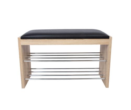 Jalatsiriiul-pink BENO 79,5x30xH50cm, hele tamm