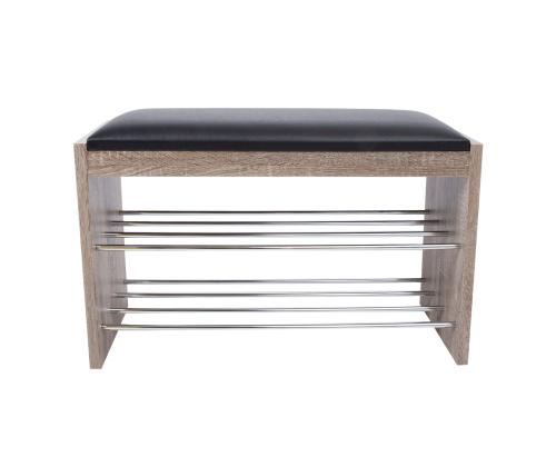 Jalatsiriiul-pink BENO 79,5x30xH50cm, tume tamm