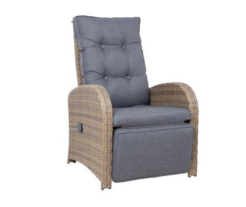 Tugitool MOOR recliner, pruun
