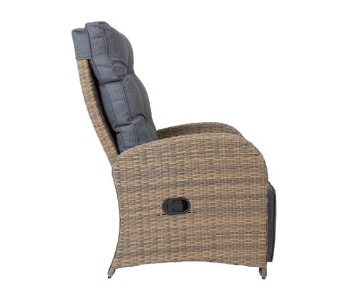 Tugitool MOOR recliner, pruun