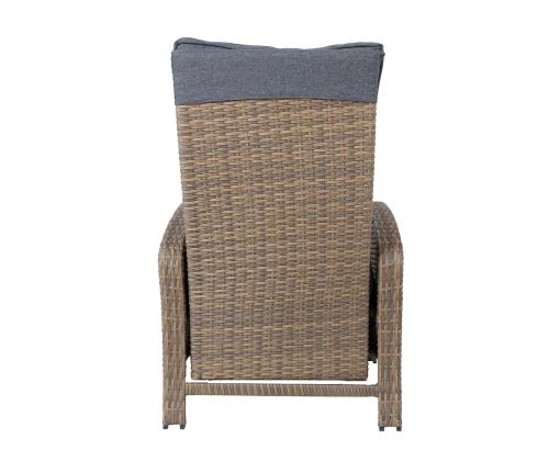 Tugitool MOOR recliner, pruun