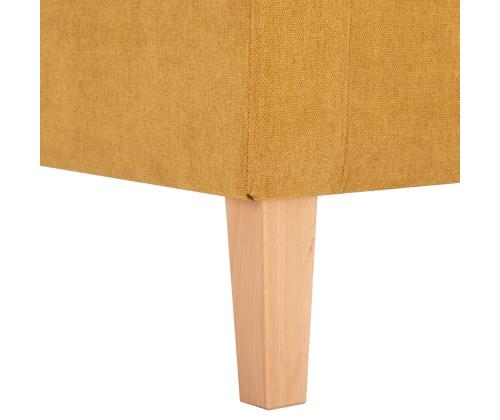 Tugitool LEENE kollane, 68,5x76xH84cm