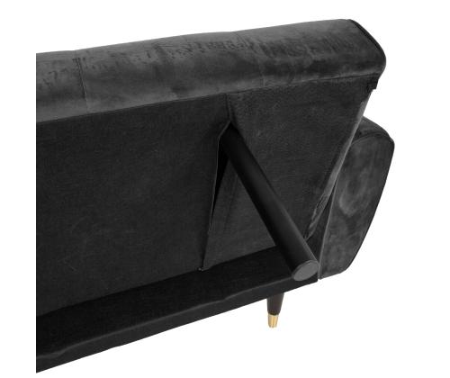 Diivanvoodi FALUN 214x83xH82cm, hall samet