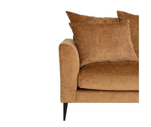 Nurgadiivan LARTES parem nurk, pruun, 300x92/205xH90cm