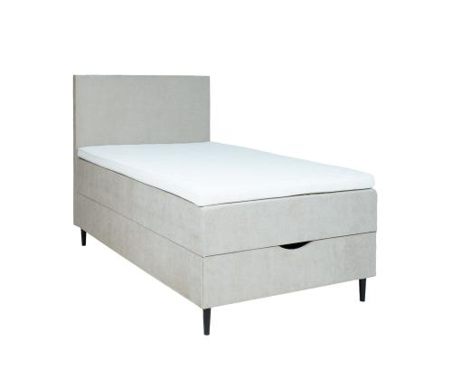 Kontinentaalvoodi LAARA 90x200cm, tumebeež, 91x208xH119cm