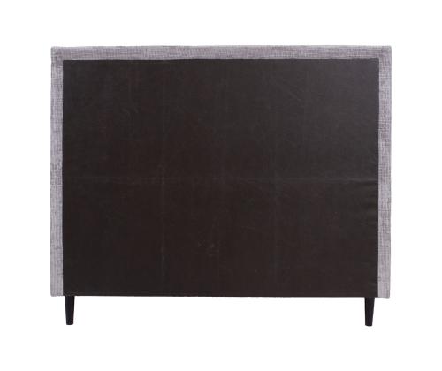 Kontinentaalvoodi LAARA 140x200cm, hall, 141x208xH119cm