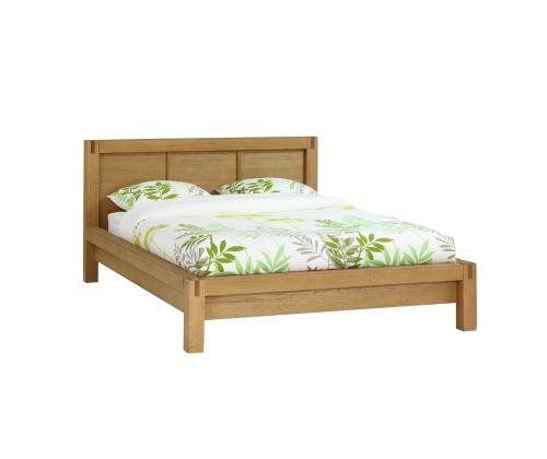 Voodi CHICAGO NEW 160x200cm, naturaalne, 176x214,5xH91cm, tammespoon, vineer, õlitatud