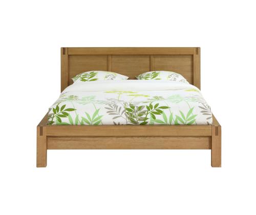 Voodi CHICAGO NEW 160x200cm, naturaalne, 176x214,5xH91cm, tammespoon, vineer, õlitatud