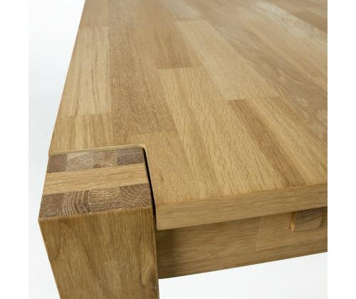 Söögilaud CHICAGO NEW 120x90xH76cm, tammespooniga MDF, puit, õlitatud